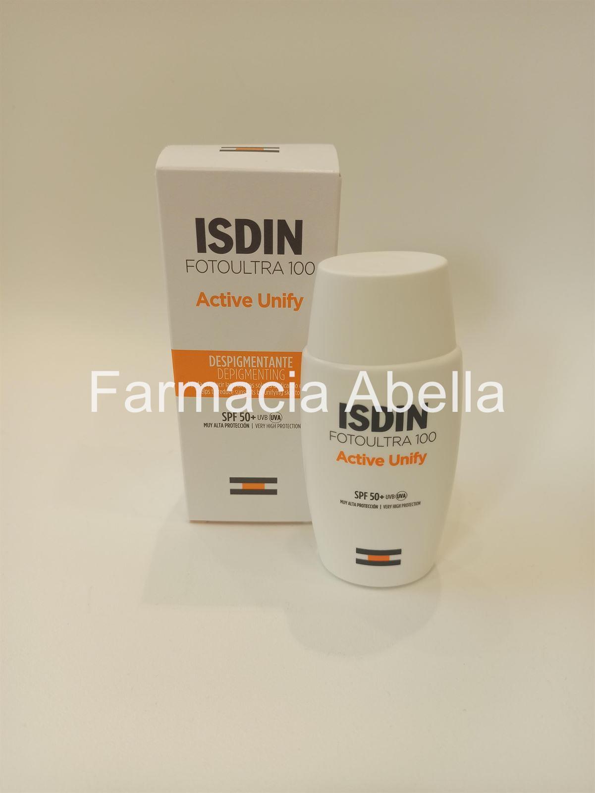 ISDIN  Fotoultra 100 Active unify 50+ 50 ml - Imagen 1