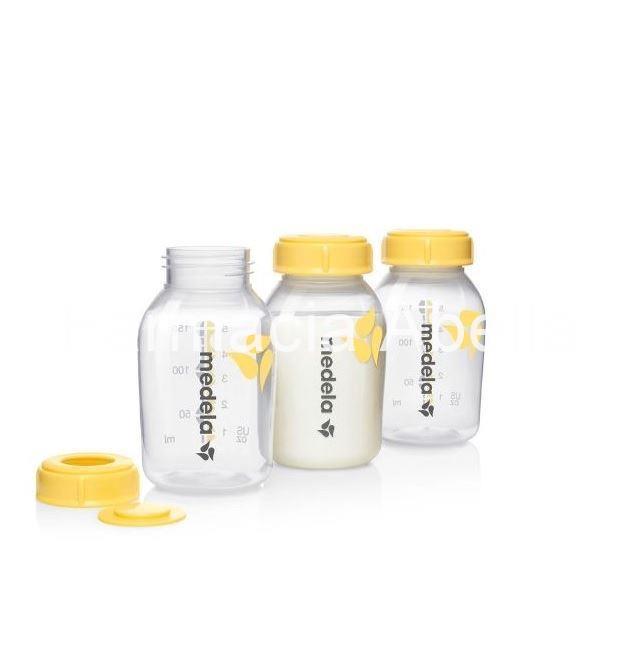 Medela Botellas-biberón para leche materna 3 envases 150 ml - Imagen 1
