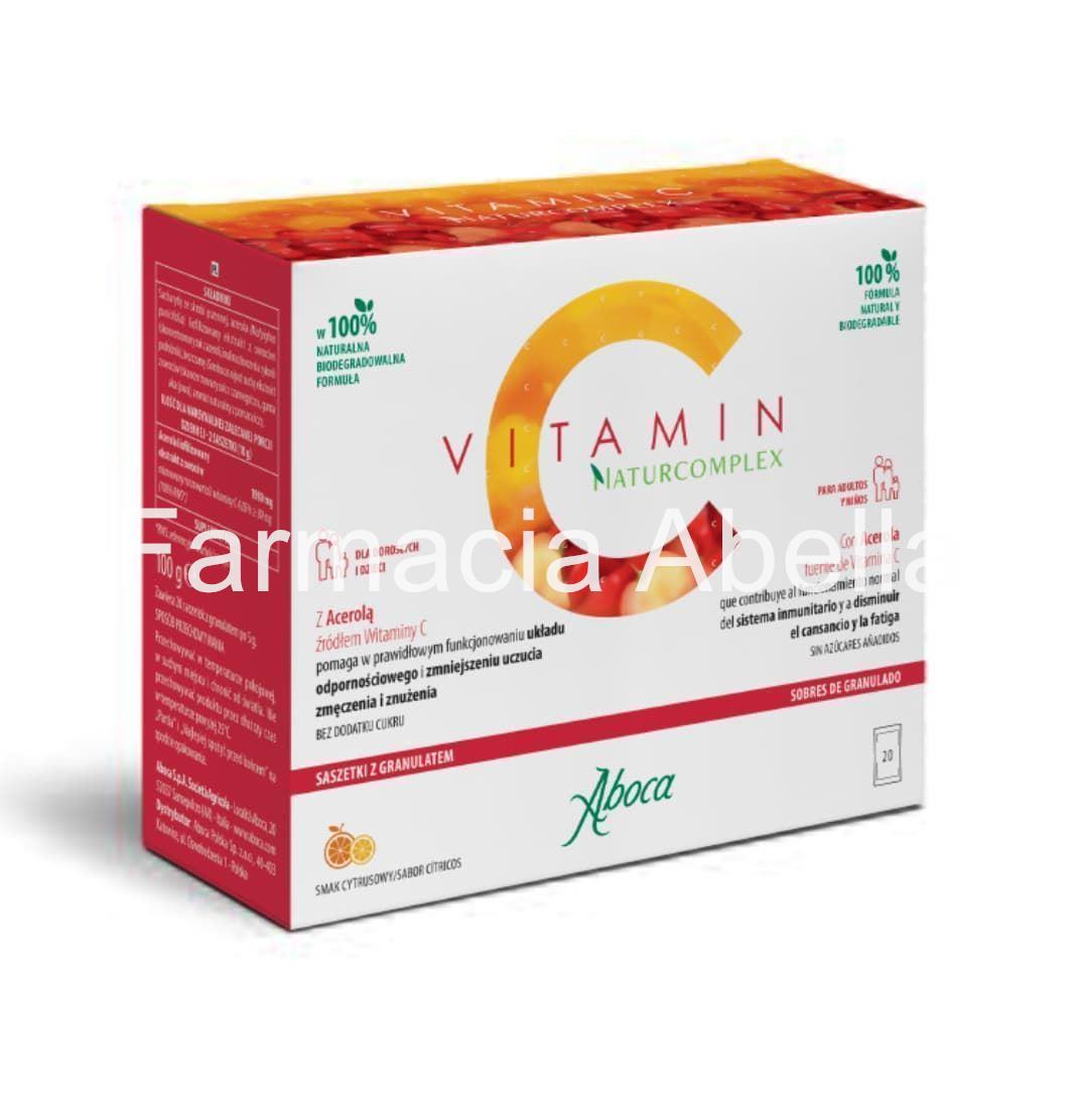 Aboca Vitamina C Naturcomplex 20 sobres 5g - Imagen 1