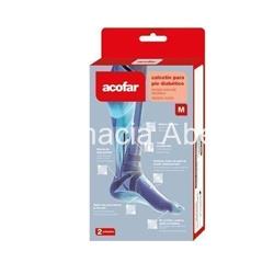 Acofar calcetín para pie diabético 2 unidades - Imagen 1