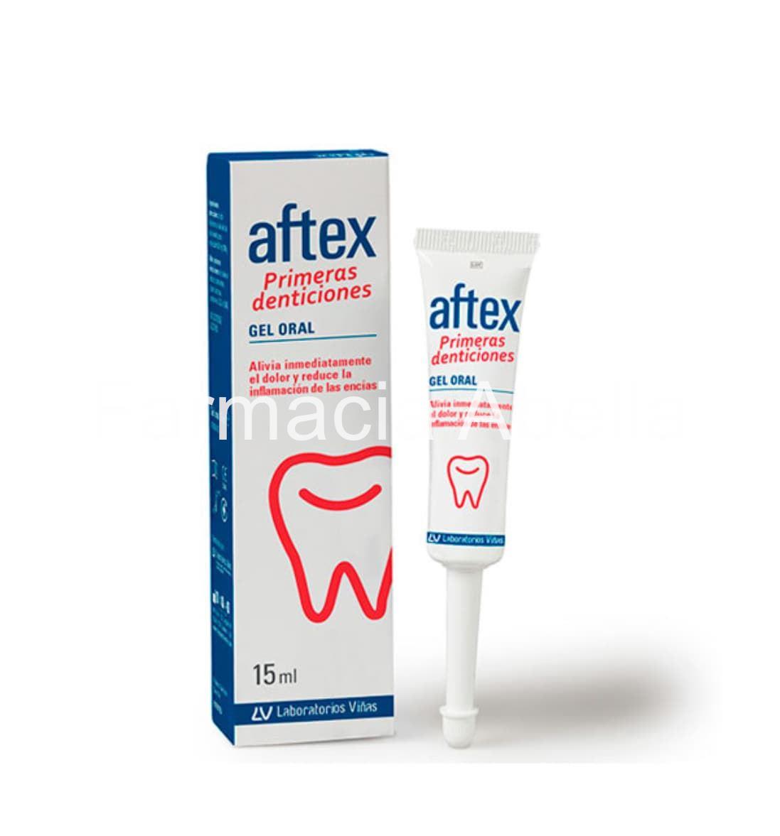 Aftex Primeras denticiones gel oral 15ml - Imagen 1