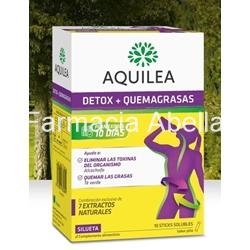 Aquilea Detox+ Quemagrasas 15 sticks solubles sabor piña - Imagen 1