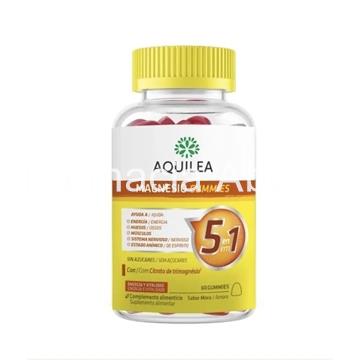 Aquilea Magnesio gummies 60 gominolas sabor mora - Imagen 1