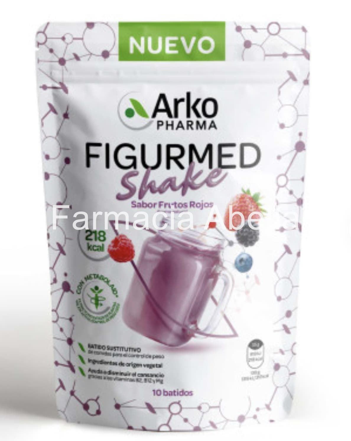Arkopharma figurmed shake sabor frutos rojos 350 gramos - Imagen 1