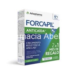 Arkopharma Forcapil anticaída capilar 90 comprimidos pack 2+1 gratis - Imagen 1