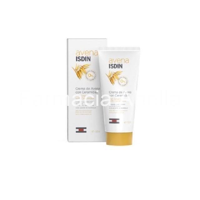 Avena Isdin crema hidratante de avena con ceramidas 100 ml pieles atópicas facial y corporal - Imagen 1