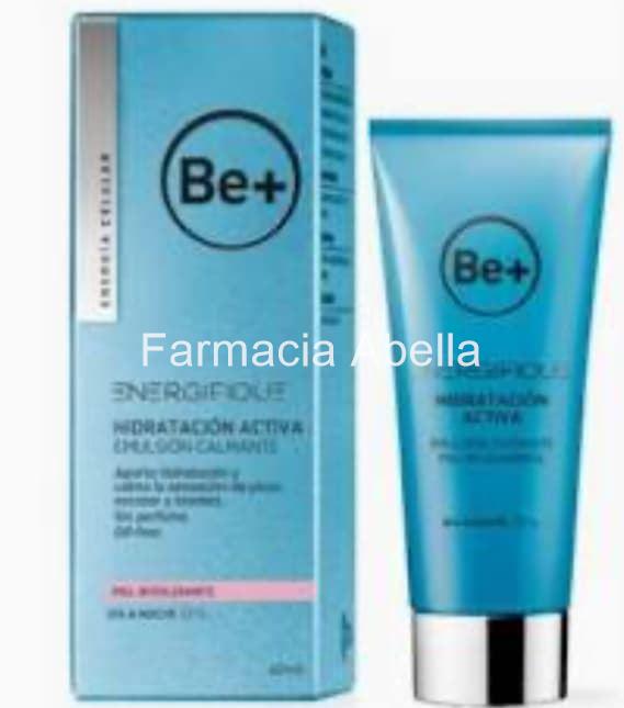 Be+ energific hidratación activa emulsión calmante 40 ml - Imagen 1
