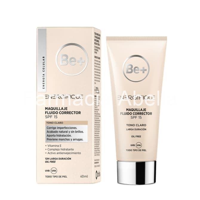 Be+ Energific maquillaje fluido tono claro corrector 40 ml - Imagen 1