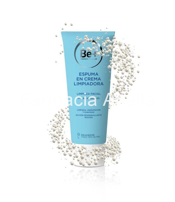 Be+ espuma en crema limpiadora 200 ml - Imagen 1