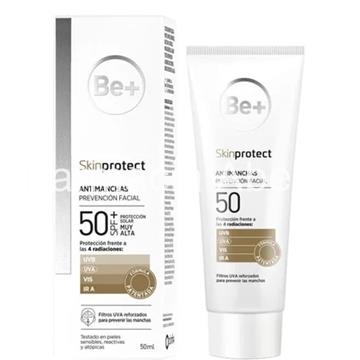 Be+ skinprotect antimanchas fluido 50+ 50 ml - Imagen 1