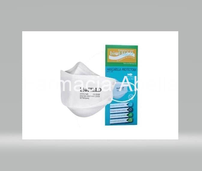 Biofield mascarillas ffp2 tipo pez 10 unidades - Imagen 1