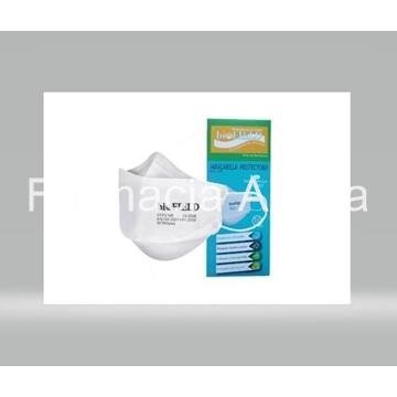 Biofield mascarillas ffp2 tipo pez 10 unidades - Imagen 1
