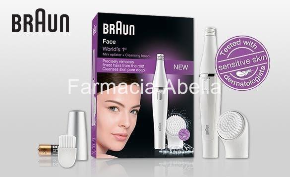 Braun Face Mini depilador y Cepillo de Limpieza Facial - Imagen 1