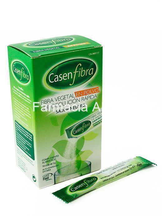 Casen Fibra fibra vegetal en Polvo 14 sticks de 5gr sabor neutro - Imagen 1