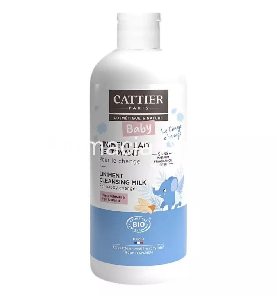 Cattier linimento leche limpiadora para cambio de pañales - Imagen 1