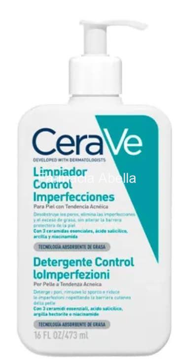 Cerave limpiador control imperfecciones 473 ml - Imagen 1