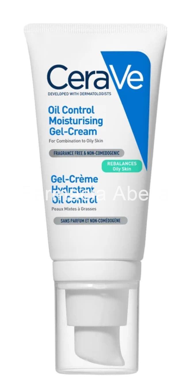Cerave Oil control gel-crema hidratante piel mixta y/o grasa 52 ml - Imagen 1
