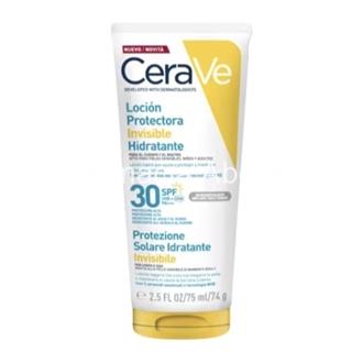 Cerave solar loción protectora invisible hidratante 30 spf 177 ml - Imagen 1