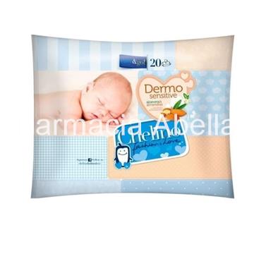 Chelino toallitas 20 unidades dermo sensitive - Imagen 1