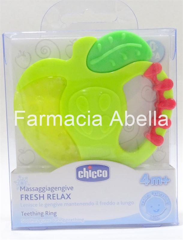Chicco Anillo de Dentición Fresh Relax 4m+ Manzana - Imagen 1