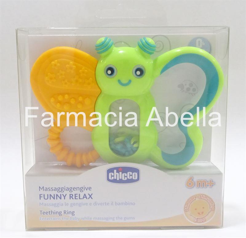 Chicco Anillo de Dentición Funny Relax  6m+ Mariposa - Imagen 1