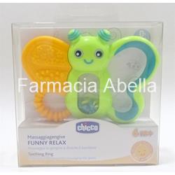 Chicco Anillo de Dentición Funny Relax  6m+ Mariposa - Imagen 1