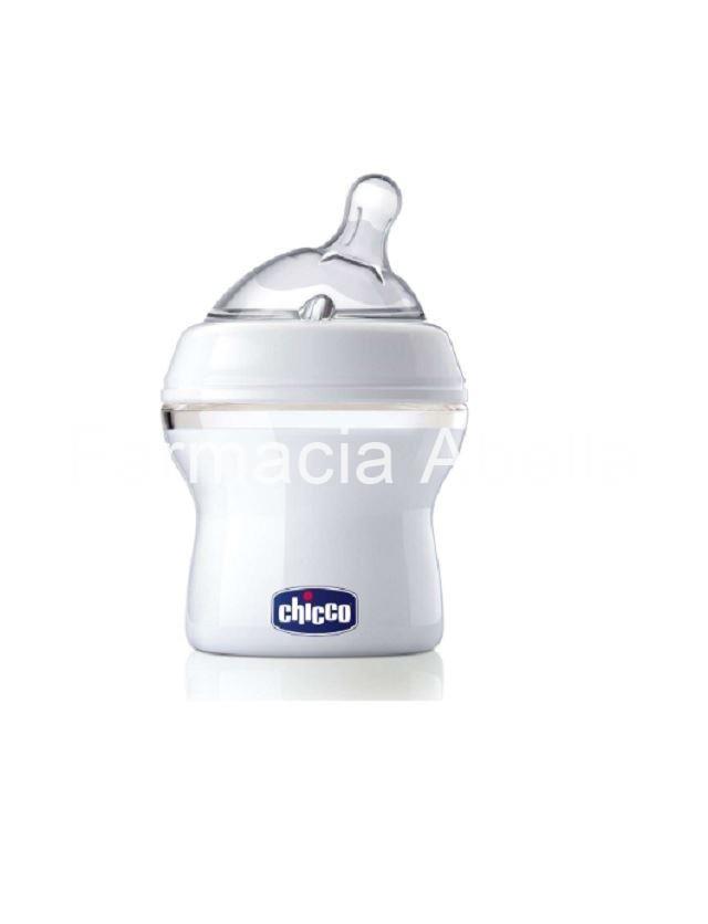 Chicco Biberón NaturalFeeling 150 ml 0m+ tetina silicona "efecto mamá" - Imagen 1