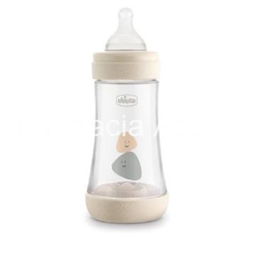 Chicco biberón PERFECT 5 silicona 2m+ 240 ml - Imagen 1