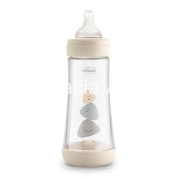 Chicco biberón PERFECT 5 silicona 4m+ 300 ml - Imagen 1