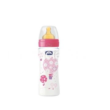 Chicco Biberón Well-Being 330 ml 4m+ tetina látex flujo rápido - Imagen 2