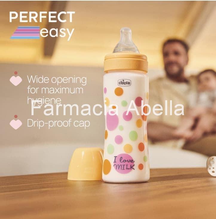 Chicco Biberón Well-Being 330 ml 4m+ tetina silicona "efecto mamá" - Imagen 2