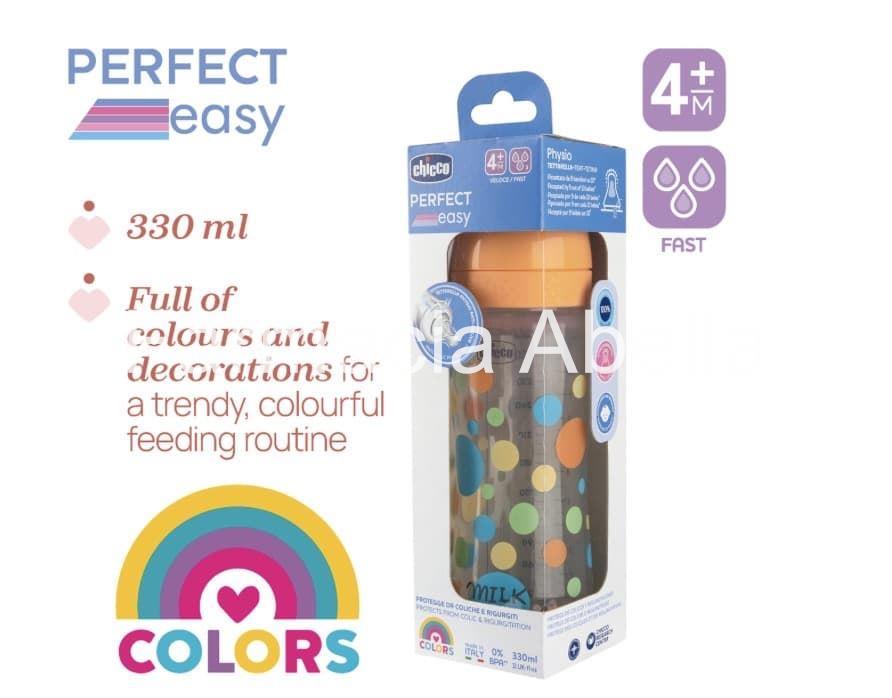 Chicco Biberón Well-Being 330 ml 4m+ tetina silicona "efecto mamá" - Imagen 3