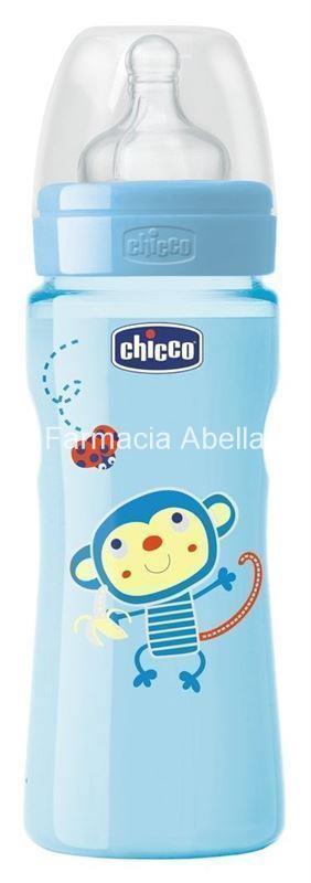 Chicco Biberón Well-Being 330 ml 4m+ tetina silicona "efecto mamá" - Imagen 3