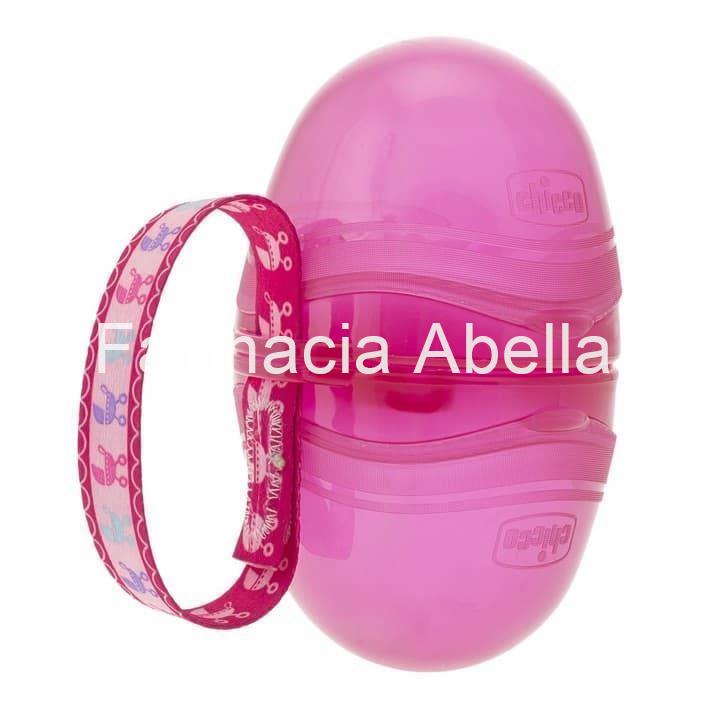 Chicco portachupete doble 0+ m - Imagen 2