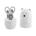 Chicco set baby manicura oso polar cortaúñas bebé - Imagen 1