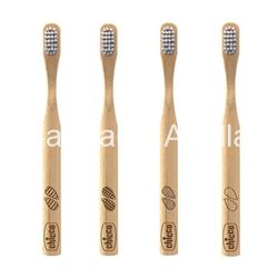 Chico cepillo de dientes infatil bamboo 3+ años - Imagen 1