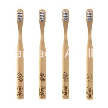 Chico cepillo de dientes infatil bamboo 3+ años - Imagen 1