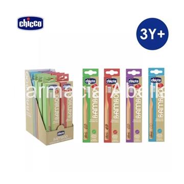 Chico cepillo de dientes infatil bamboo 3+ años - Imagen 2