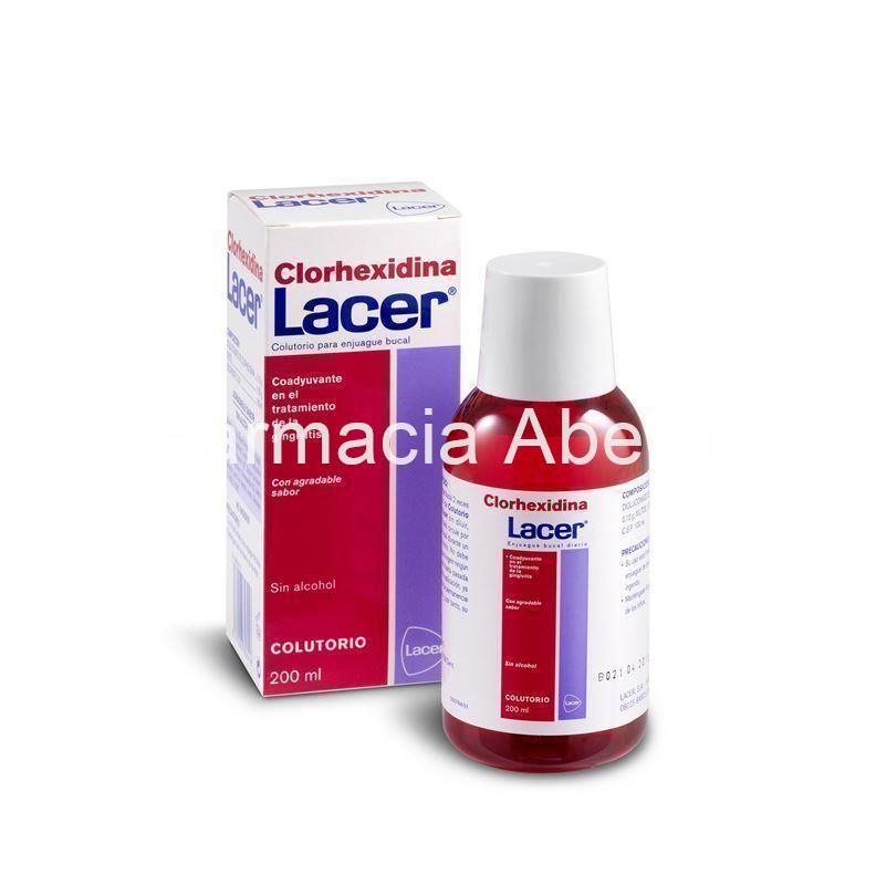 Clorhexidina Lacer colutorio 200 ml - Imagen 1