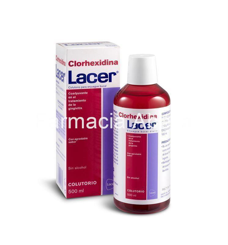 Clorhexidina Lacer Colutorio 500 ml - Imagen 1