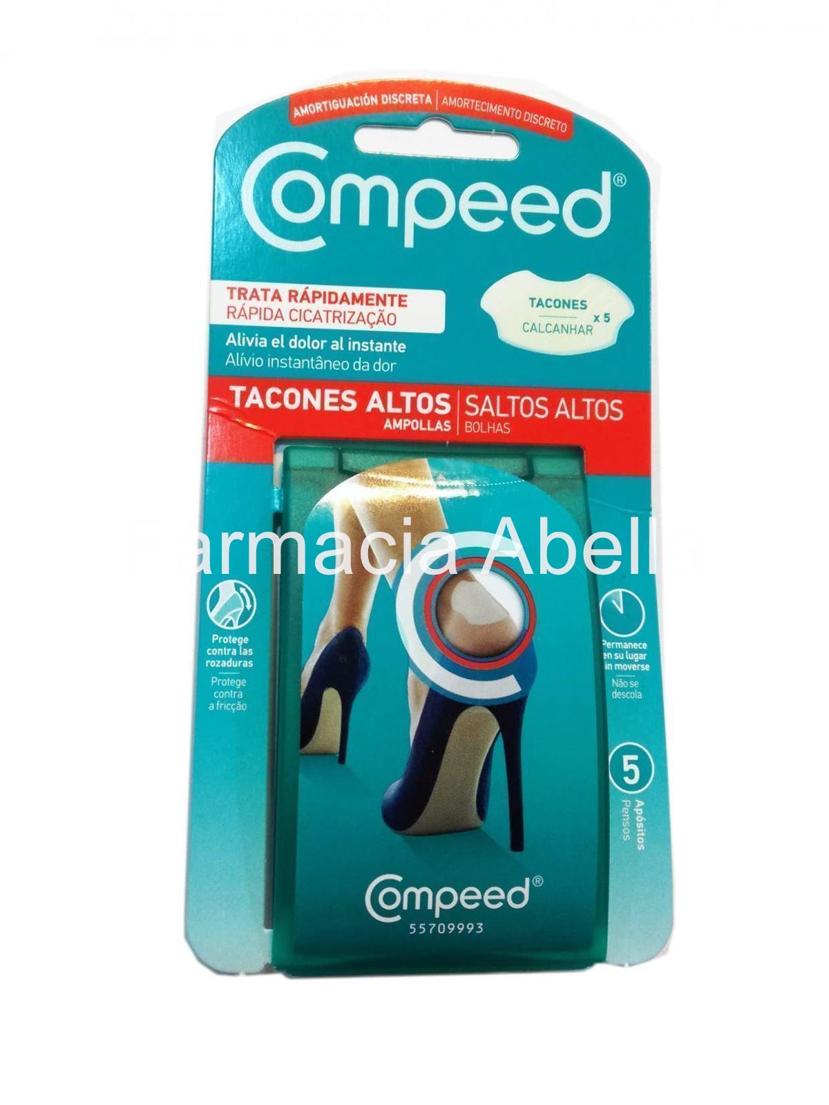 Compeed ampollas tacones altos 5 unidades - Imagen 1