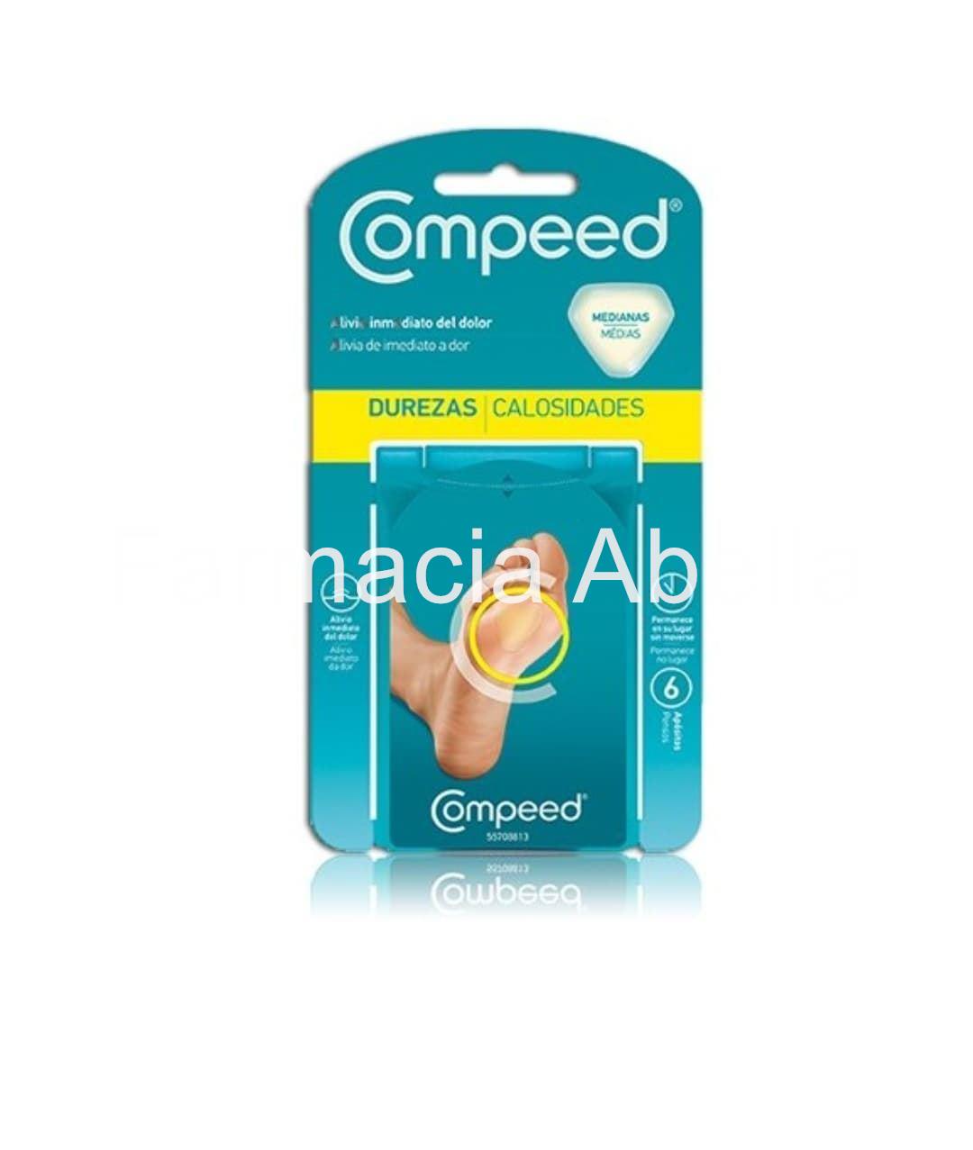 Compeed Durezas Callosidades 6 unidades - Imagen 1