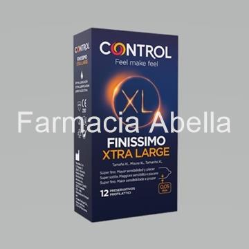 Control Finissimo Xtra Large 12 preservativos - Imagen 1