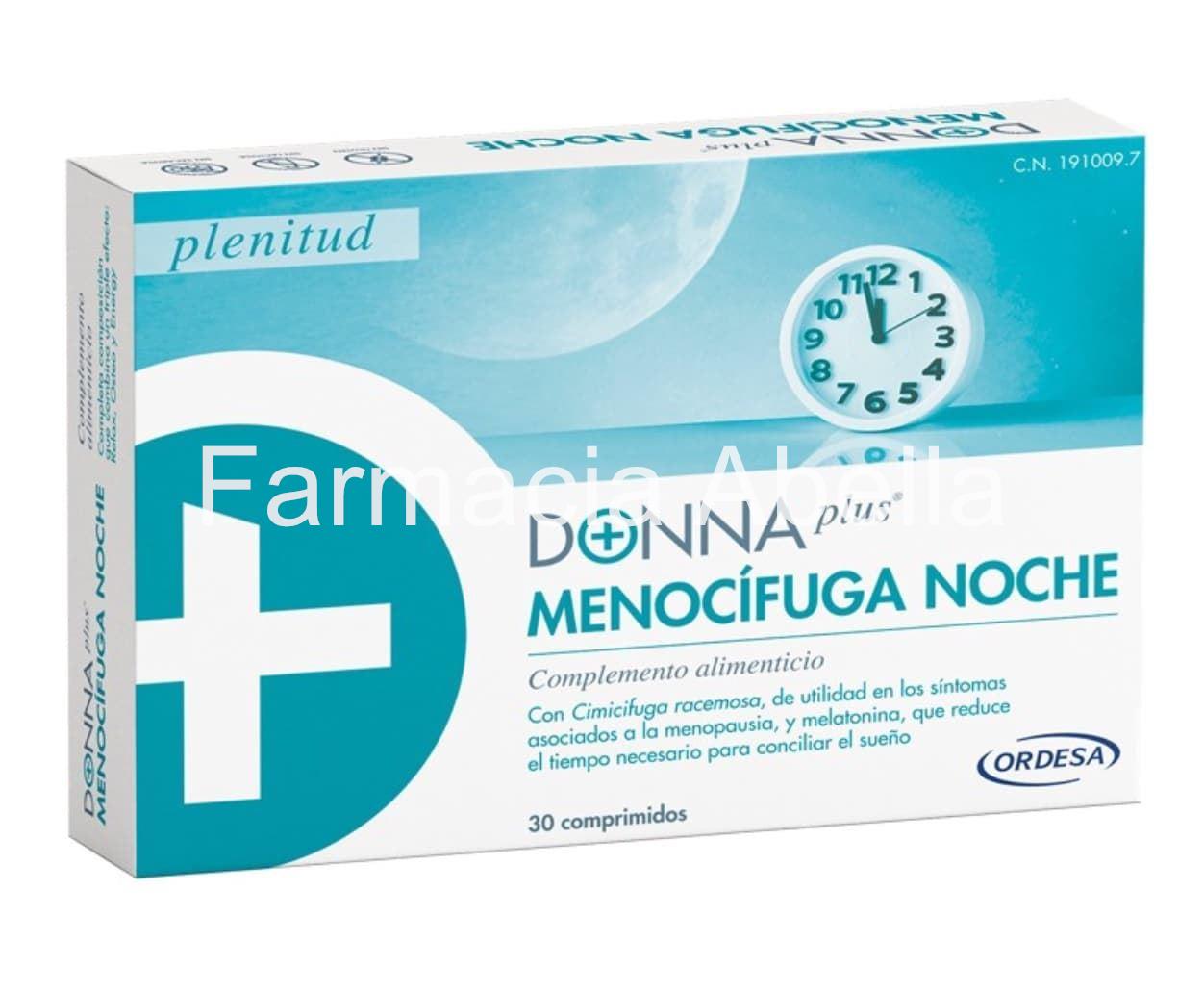 Donna plus menocífuga noche 30 comprimidos - Imagen 1