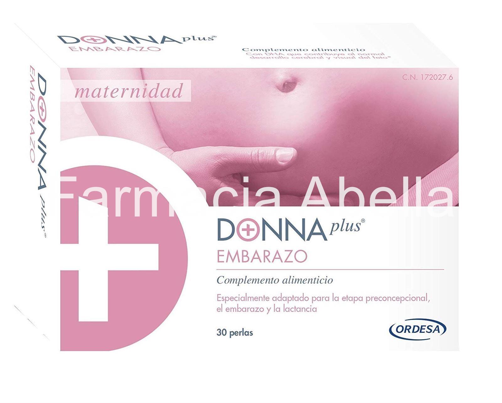 DONNAplus+ Embarazo 30 perlas - Imagen 1