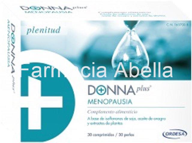 DONNAplus+ Menopausia 30 comprimidos + 30 perlas - Imagen 1