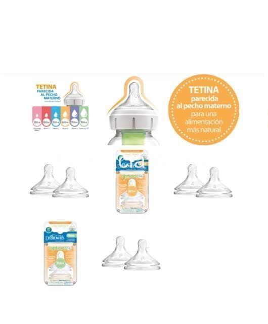 Philips Avent - Pezón anticólicos de flujo rápido para biberones  anticólicos Avent para bebés de más de 6 meses (paquete de 4)