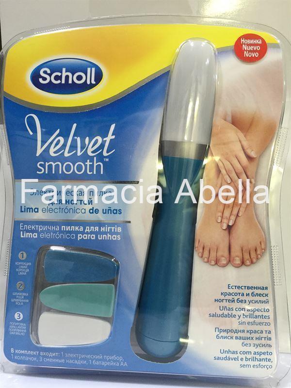 Dr Scholl Velvet Smooth lima eléctrica para uñas - Imagen 1