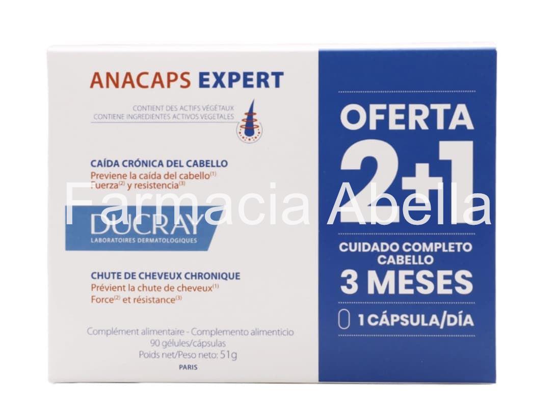 Ducray anacaps expert 90 cápsulas - Imagen 1