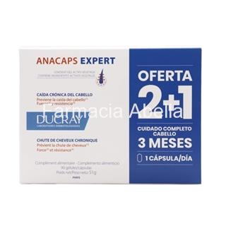 Ducray anacaps expert 90 cápsulas - Imagen 1
